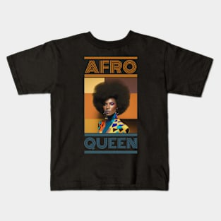 Afro Queen Kids T-Shirt